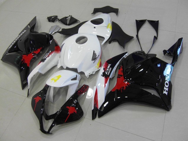 Kit Carene Honda CBR 600 RR 09-12 - Nero Rosso Bianco Kit Carene Honda CBR 600 RR 09-12 - Nero Rosso Bianco