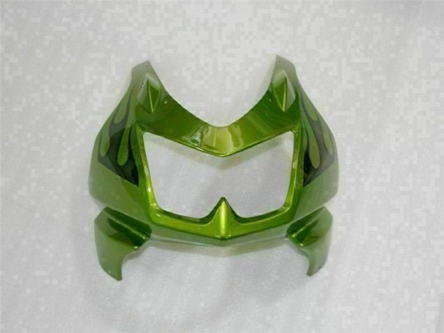 Kit Carene Kawasaki EX250 08-12 - Verde Nero Kit Carene Kawasaki EX250 08-12 - Verde Nero