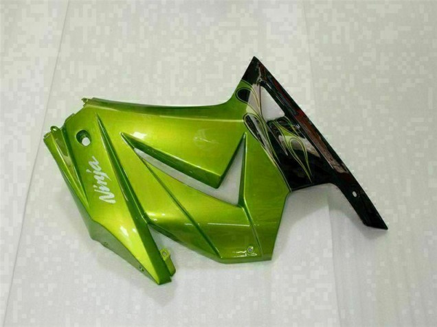 Kit Carene Kawasaki EX250 08-12 - Verde Nero Kit Carene Kawasaki EX250 08-12 - Verde Nero