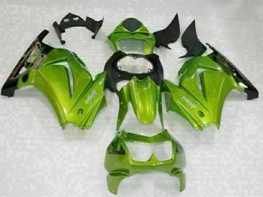 Kit Carene Kawasaki EX250 08-12 - Verde Nero