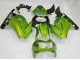 Kit Carene Kawasaki EX250 08-12 - Verde Nero Kit Carene Kawasaki EX250 08-12 - Verde Nero