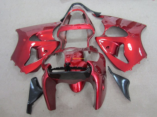 Kit Carene Kawasaki ZX6R 00-02 - Rosso Kit Carene Kawasaki ZX6R 00-02 - Rosso