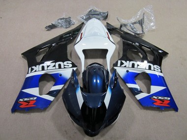 Kit Carene Suzuki GSXR 1000 K3 03-04 - Blu Bianco Decal
