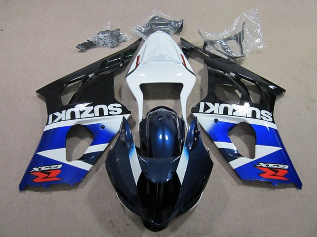 Kit Carene Suzuki GSXR 1000 K3 03-04 - Blu Bianco Decal Kit Carene Suzuki GSXR 1000 K3 03-04 - Blu Bianco Decal