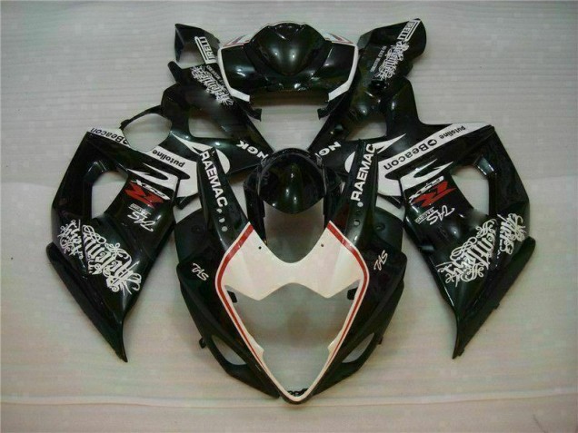 Kit Carene Suzuki GSXR 1000 K5 05-06 - Bianco Nero