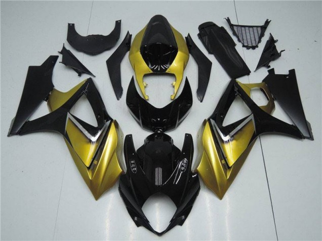 Kit Carene Suzuki GSXR 1000 K7 07-08 - Oro Nero