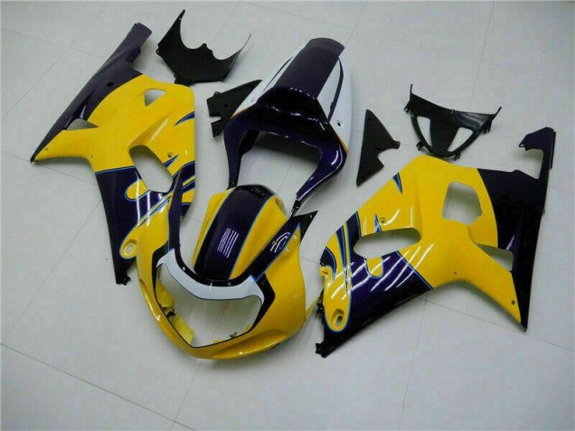 Kit Carene Suzuki GSXR 600 / 750 K1 K2 K3 01-03 - Giallo Kit Carene Suzuki GSXR 600 / 750 K1 K2 K3 01-03 - Giallo