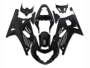 Kit Carene Suzuki GSXR 600 / 750 K1 K2 K3 01-03 - Nero