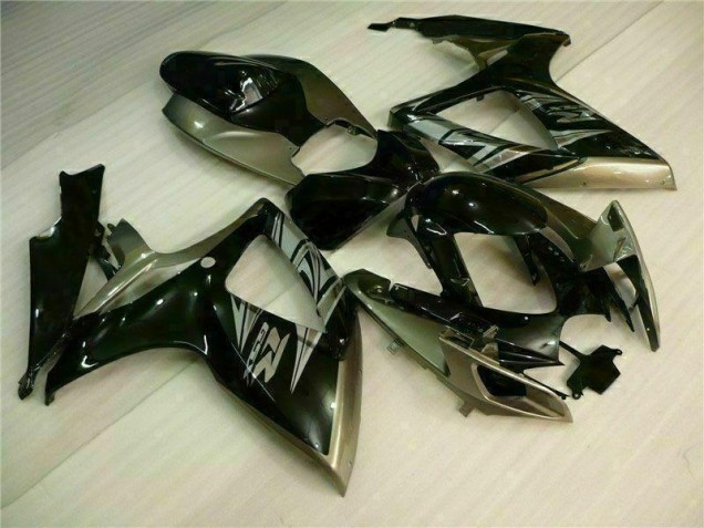Kit Carene Suzuki GSXR 600 / 750 K6 06-07 - Nero Grigio Kit Carene Suzuki GSXR 600 / 750 K6 06-07 - Nero Grigio