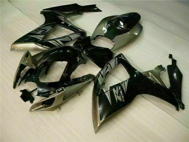 Kit Carene Suzuki GSXR 600 / 750 K6 06-07 - Nero Grigio Kit Carene Suzuki GSXR 600 / 750 K6 06-07 - Nero Grigio