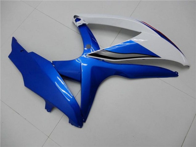 Kit Carene Suzuki GSXR 600 / 750 K8 08-10 - Bianco Blu Kit Carene Suzuki GSXR 600 / 750 K8 08-10 - Bianco Blu