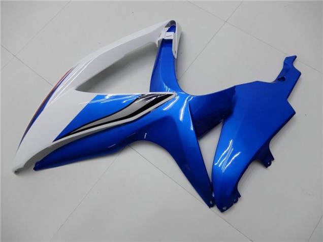 Kit Carene Suzuki GSXR 600 / 750 K8 08-10 - Bianco Blu Kit Carene Suzuki GSXR 600 / 750 K8 08-10 - Bianco Blu