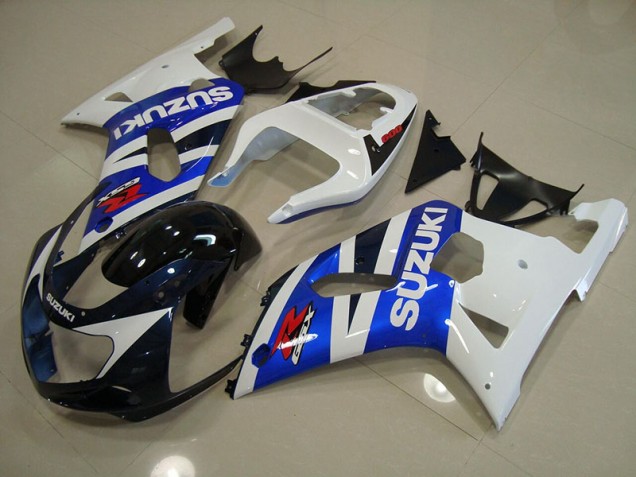 Kit Carene Suzuki GSXR 750 K1 K2 K3 01-03 - Blu Bianco Kit Carene Suzuki GSXR 750 K1 K2 K3 01-03 - Blu Bianco