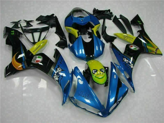 Kit Carene Yamaha R1 04-06 - Blu Kit Carene Yamaha R1 04-06 - Blu
