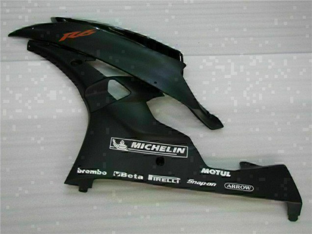 Kit Carene Yamaha R6 06-07 - Nero Kit Carene Yamaha R6 06-07 - Nero