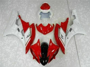 Kit Carene Yamaha R6 06-07 - Rosso Bianco
