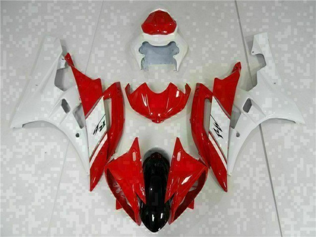 Kit Carene Yamaha R6 06-07 - Rosso Bianco Kit Carene Yamaha R6 06-07 - Rosso Bianco