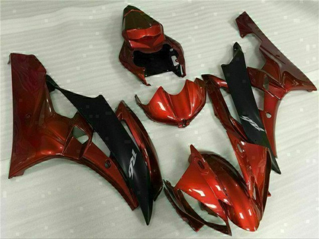 Kit Carene Yamaha R6 06-07 - Rosso Kit Carene Yamaha R6 06-07 - Rosso