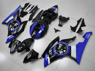 Kit Carene Yamaha R6 08-16 - Blu Nero