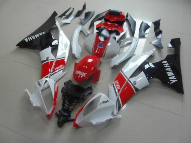 Kit Carene Yamaha R6 08-16 - Rosso Bianco Nero