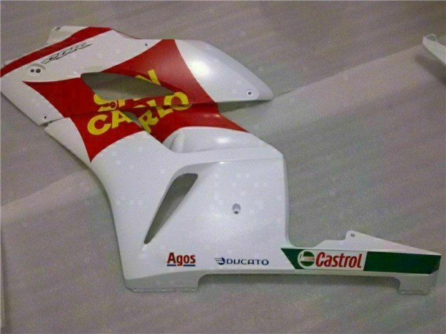 Kit Completo Carenatura ABS Honda CBR 1000 RR 04-05 - Bianco Rosso Kit Completo Carenatura ABS Honda CBR 1000 RR 04-05 - Bianco Rosso