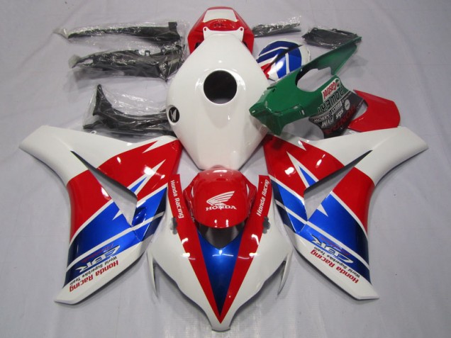 Kit Completo Carenatura ABS Honda CBR 1000 RR 08-11 - Rosso Bianco Blu Kit Completo Carenatura ABS Honda CBR 1000 RR 08-11 - Rosso Bianco Blu