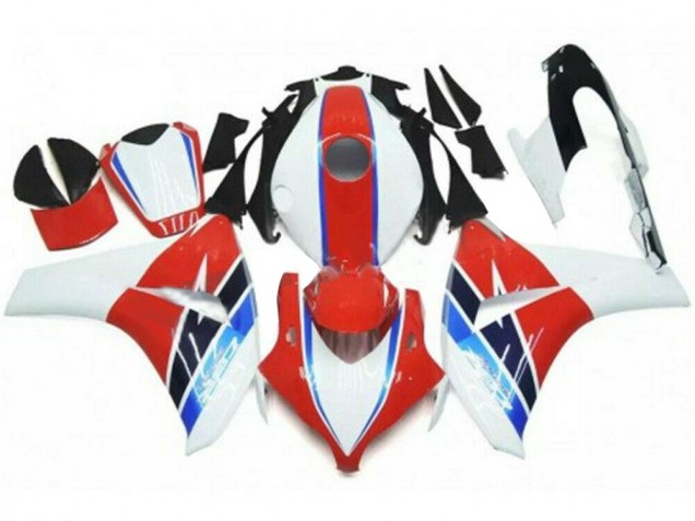 Kit Completo Carenatura ABS Honda CBR 1000 RR 08-11 - Rosso Bianco Kit Completo Carenatura ABS Honda CBR 1000 RR 08-11 - Rosso Bianco