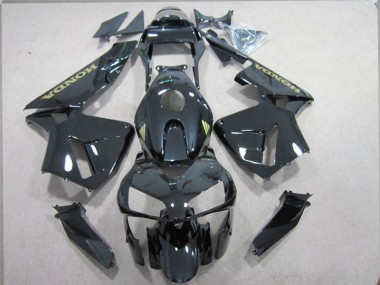 Kit Completo Carenatura ABS Honda CBR 600 RR 03-04 - Nero Oro Decal