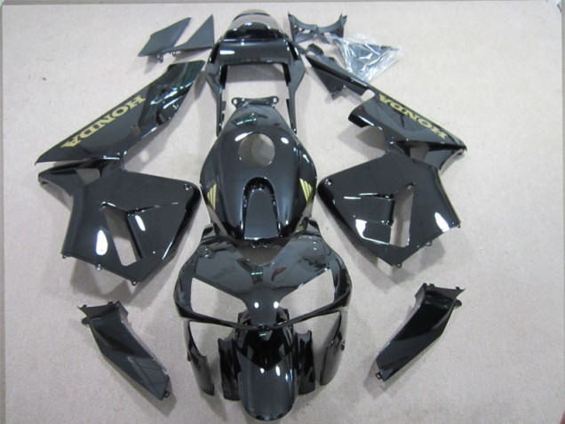 Kit Completo Carenatura ABS Honda CBR 600 RR 03-04 - Nero Oro Decal Kit Completo Carenatura ABS Honda CBR 600 RR 03-04 - Nero Oro Decal