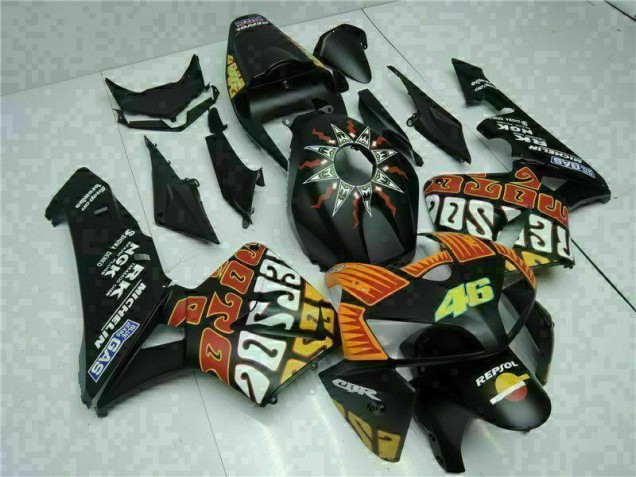Kit Completo Carenatura ABS Honda CBR 600 RR 05-06 - Nero Kit Completo Carenatura ABS Honda CBR 600 RR 05-06 - Nero