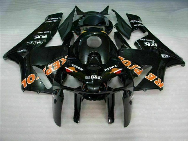 Kit Completo Carenatura ABS Honda CBR 600 RR 05-06 - Nero Repsol Kit Completo Carenatura ABS Honda CBR 600 RR 05-06 - Nero Repsol