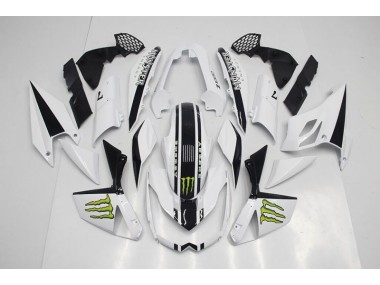 Kit Completo Carenatura ABS Kawasaki Z1000 07-09 - Bianco