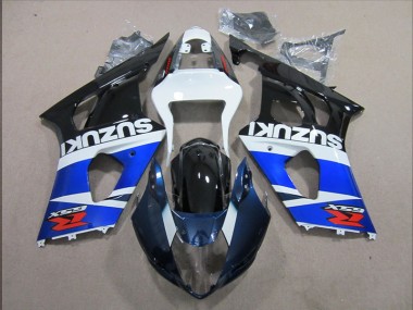Kit Completo Carenatura ABS Suzuki GSXR 1000 K3 03-04 - Blu Bianco Decal