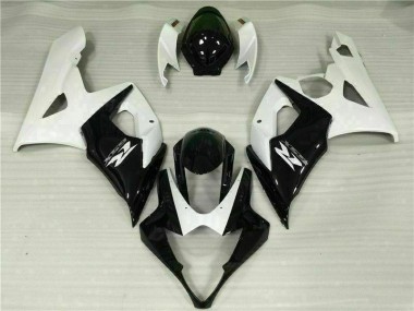 Kit Completo Carenatura ABS Suzuki GSXR 1000 K5 05-06 - Bianco Nero