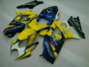 Kit Completo Carenatura ABS Suzuki GSXR 1000 K7 07-08 - Giallo