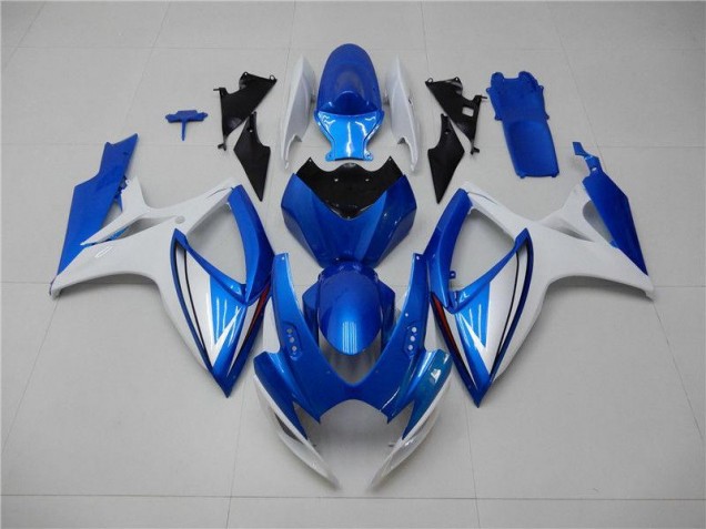Kit Completo Carenatura ABS Suzuki GSXR 600 / 750 K6 06-07 - Blu Bianco Kit Completo Carenatura ABS Suzuki GSXR 600 / 750 K6 06-07 - Blu Bianco