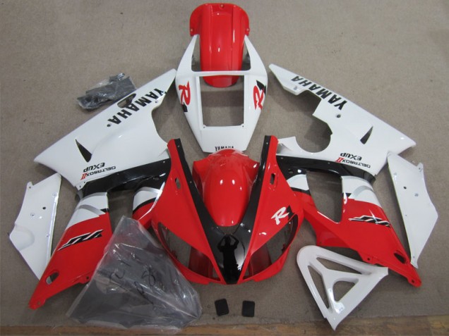 Kit Completo Carenatura ABS Yamaha R1 09-11 - Rosso Bianco Nero Kit Completo Carenatura ABS Yamaha R1 09-11 - Rosso Bianco Nero