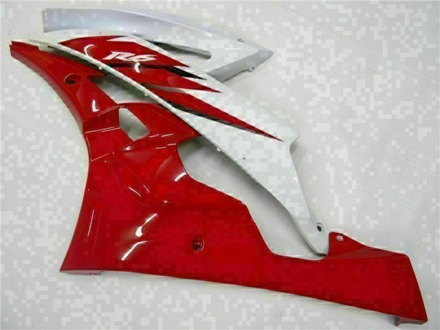 Kit Completo Carenatura ABS Yamaha R6 06-07 - Rosso Bianco Kit Completo Carenatura ABS Yamaha R6 06-07 - Rosso Bianco