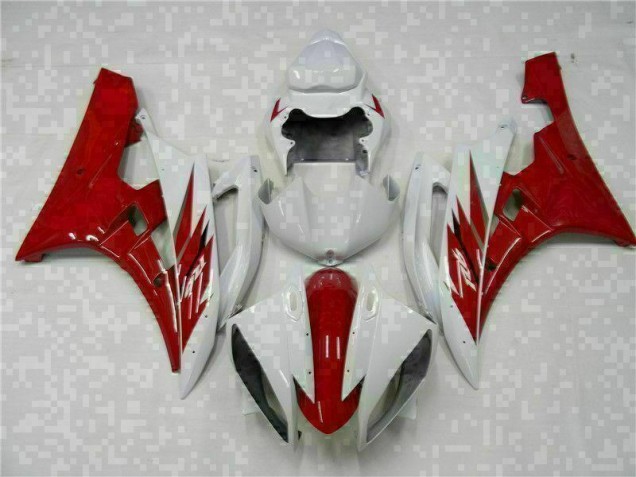 Kit Completo Carenatura ABS Yamaha R6 06-07 - Rosso Bianco Kit Completo Carenatura ABS Yamaha R6 06-07 - Rosso Bianco