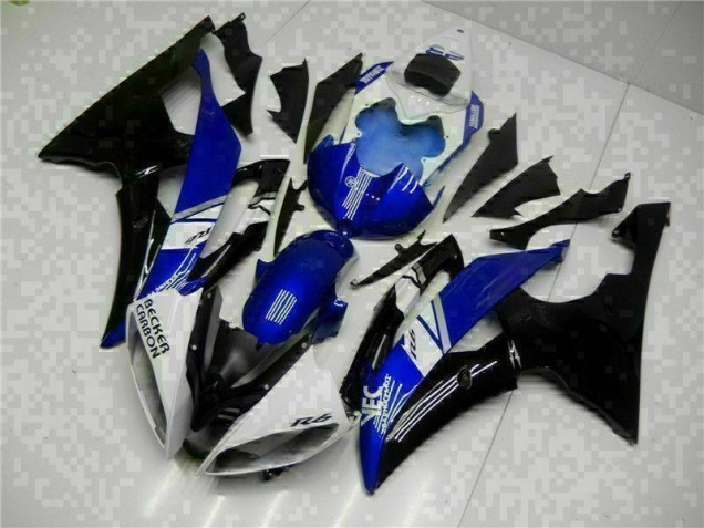 Kit Completo Carenatura ABS Yamaha R6 08-16 - Blu Nero Kit Completo Carenatura ABS Yamaha R6 08-16 - Blu Nero