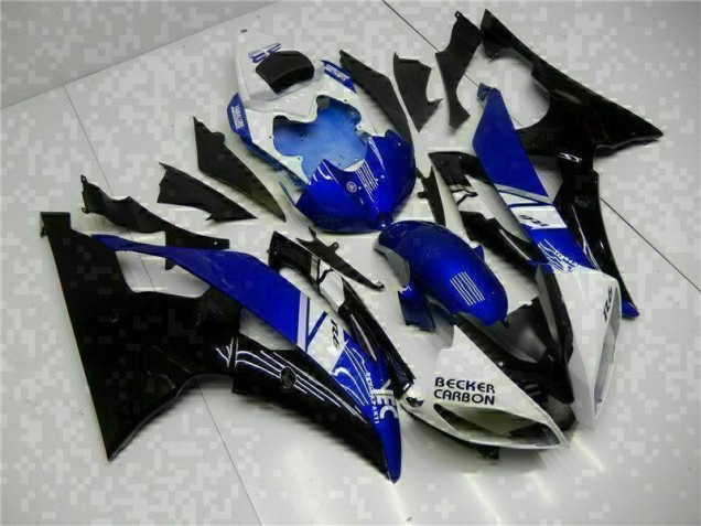 Kit Completo Carenatura ABS Yamaha R6 08-16 - Blu Nero Kit Completo Carenatura ABS Yamaha R6 08-16 - Blu Nero