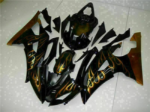 Kit Completo Carenatura ABS Yamaha R6 08-16 - Nero Kit Completo Carenatura ABS Yamaha R6 08-16 - Nero
