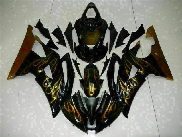 Kit Completo Carenatura ABS Yamaha R6 08-16 - Nero Kit Completo Carenatura ABS Yamaha R6 08-16 - Nero