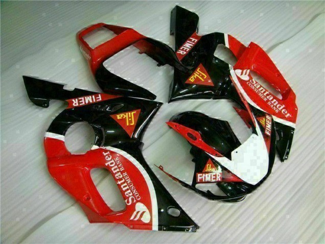 Kit Completo Carenatura ABS Yamaha R6 98-02 - Rosso Nero Kit Completo Carenatura ABS Yamaha R6 98-02 - Rosso Nero