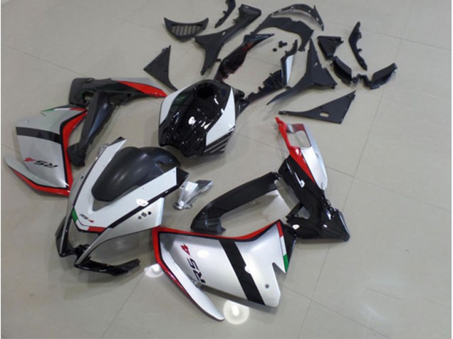 Kits Carenatura Completa Aprilia RS4 50 125 11-18 - Nero Argento Rosso Kits Carenatura Completa Aprilia RS4 50 125 11-18 - Nero Argento Rosso