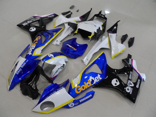 Kits Carenatura Completa BMW S1000RR 09-14 - Blu Bianco GoldBet Kits Carenatura Completa BMW S1000RR 09-14 - Blu Bianco GoldBet