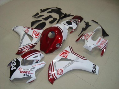 Kits Carenatura Completa Honda CBR 1000 RR 08-11 - Bianco Rosso HARC Pro PIAA 634