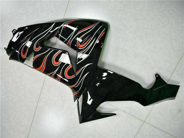 Kits Carenatura Completa Kawasaki ZX10R 06-07 - Nero Rosso Fiamma