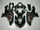 Kits Carenatura Completa Kawasaki ZX10R 06-07 - Nero Rosso Fiamma