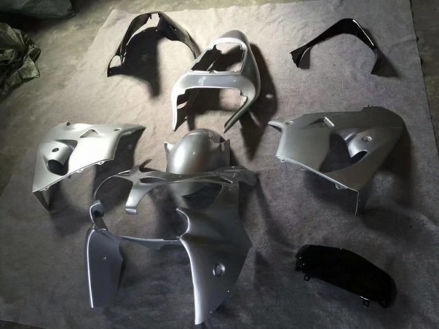 Kits Carenatura Completa Kawasaki ZX9R 02-03 - Argento Lucido Nero Kits Carenatura Completa Kawasaki ZX9R 02-03 - Argento Lucido Nero